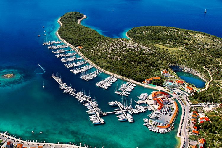 Marine und Yachthaefen in Kroatien