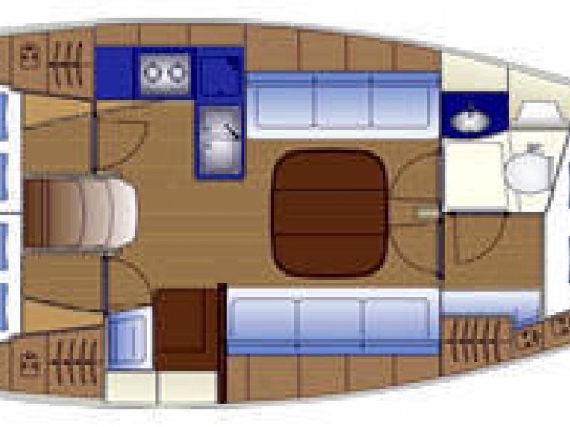 Bavaria 37 Cruiser sailing